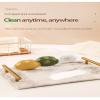 ADENGXFHU Portable Soap Tablets Student Box Creative Cloud Disposable Hand Wash Tablets Soap Paper Mini Soap Tablets 3-Piece Set view 2