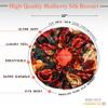 100% Mulberry Silk Bonnet for Women  Handmade in USA, 19 Momme Double-Layer Reversible Hair Wrap, Non-Slip Sleep Cap for Curly & Natural Hair, Luxury Hair Protection (Dusty Rose) view 3