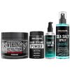 Viking Revolution Sea Salt Spray for Hair Men (8.8 fl oz), Extreme Hold Hair Pomade for Men (4oz), Hydrating Hair Oil for Men (3.38fl oz) and Hair Styling Powder for Men (1oz) - Add Volume and Texture view 1