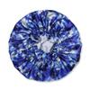 100% Mulberry Silk Bonnet for Sleeping Women - Handmade in USA 19 Momme Double Layer Reversible Silk Hair Wrap, Non-Slip Bonnet for Curly & Natural Hair, Luxury Hair Protection (Blue Butterfly) view 1