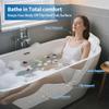 Bath Pillows for Tub,Full Body Bath Pillow for Bathtub,Luxury Bathtub Pillow  Extra Soft Tub Cushion for Head, Neck & Back Support, Skin-Friendly and Comfortable, 4D Air Mesh,Laundry Bag,Quick-Drying view 2