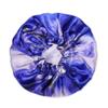 100% Mulberry Silk Bonnet for Sleeping Women - Handmade in USA 19 Momme Double Layer Reversible Silk Hair Wrap, Non-Slip Bonnet for Curly & Natural Hair, Luxury Hair Protection (Lavender Indigo) view 1