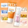 2pcs Skincare Set with Orange Exfoliating Gel 50g Sakur Underarm Cream 30g, Orange Exfoliating Gel Scrub, Underarm Moisturizing Cream (1) view 3