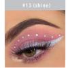 CoteMara Eyeliner Pencil Quick-Drying Eye Liner Pencils Long-Lasting Multi-Use Water-proof colored eyeliners Pigmented Eye Liner Pen (Silver) view 2