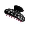 Star Moon Hair Claw Clip Glittering Claw Clips Hair Banana Barrettes NonSlip Girl Hair Clip Ponytail Clamp for Women view 2