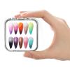 Aemygo 48 Sets Press On Nail Storage Box, Clear Artificial Nail Display Case Acrylic Nail Boxes Press On Nail Packaging Box, Adhesive Double Sided Tape Nail Box for Nail Salon view 4