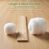 MAQIHAN 120 Count Cotton Balls Bulk - Cottonballs Medium Size Pure view 2