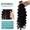 Itip Human Hair Extensions 100% Brazilian Remy Hair Invisible Keratin Stick I Tip Hair Extensions for Black Women Natural Colored Deep Wave Micolink Beads Hair Extension 20 Inch 0.5g/Strand 50 Gram view 4