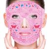 CONBELLA Cold Face Eye Masks Ice Face Mask Hot Cold Compress for Dark Circles, Puffiness, Migraines, Headache, Stress, Redness, Cooling Face Masks for Women Man, Skin Care view 1