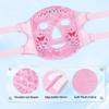 CONBELLA Cold Face Eye Masks Ice Face Mask Hot Cold Compress for Dark Circles, Puffiness, Migraines, Headache, Stress, Redness, Cooling Face Masks for Women Man, Skin Care view 3