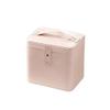 5sssallefaa Make Up Bag Nordic Large-Capacity Cosmetic Storage Box Ladies Travel Wash Bag Portable Portable Skin Care Product Storage Bag Perfume Organizer(B) () view 1