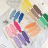 100 Pcs Macaron Color Hair Claws Clips - Pastel Non-Slip Barrettes for Women, Cute Hair Accessories for Bridal Shower Birthday Party(Blue1) view 2