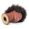 100% Human Hair Mannequin Head for Braiding Practice - Kinky Curly Afro Textured Manikin for Cosmetology, Bleaching & Dyeing view 4