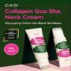 CKD Retinol Collagen Gua Sha Neck Cream with Refill  Firming & Lifting Anti-Aging Neck & Jawline Cream Duo Reduces Wrinkles, Tightens Skin, Boosts Collagen Korean Skin Care, 1.69 fl oz x 2 view 2