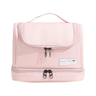 5sssallefaa Make Up Bag Portable Cosmetic Bag Large-Capacity Multi-Layer Storage Travel Wash Bag Cosmetic Skin Care Product Storage Bag Perfume Organizer(C) ()