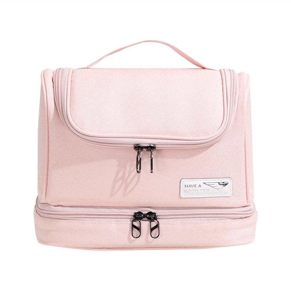 5sssallefaa Make Up Bag Portable Cosmetic Bag Large-Capacity Multi-Layer Storage Travel Wash Bag Cosmetic Skin Care Product Storage Bag Perfume Organizer(C) ()
