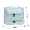5sssallefaa Make Up Bag Portable Cosmetic Bag Large-Capacity Multi-Layer Storage Travel Wash Bag Cosmetic Skin Care Product Storage Bag Perfume Organizer(C) () view 2