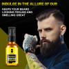 First Melody Beard Oil,Maximun Thickening Biotin, with Castor Oil and Argan & Jojoba Oils, Promotes Beard Growth, Styles, Strengthens & Softens Beards & Mustaches,1 Ounce*22 Pack view 3