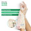 BodyLita Body Peeling Pad, Double Sided Exfoliating Mitt for Shower and Bath, Exfoliating Glove for Massage and Dead Skin Remover for Body (Pack of 3) view 4