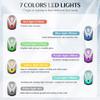 7-in-1 Face Massager Tool with 7 Light,Therapy for Face,Neck,Body,Wrinkle Reduction Device with Enhanced Absorption view 4