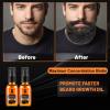 First Melody Beard Oil,Maximun Thickening Biotin, with Castor Oil and Argan & Jojoba Oils, Promotes Beard Growth, Styles, Strengthens & Softens Beards & Mustaches,1 Ounce*22 Pack view 2