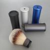 Dscosmetic A2S Synthetic Shaving Brush with Metal Handle - Travel-Friendly Mens Grooming Kit, 4 Color Options (Silver/Black/blue/grey), Compact & Durable for Camping, Business Trips (black) view 3