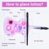 PERMANIA Lash Lift Silicone Plate, 11 Function Lotion Palette for Lash Lift & Brow Lamination Makeup Beauty Tool (Purple) view 2