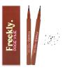 CLLFUU Freckle Pen,2 PCS Faux Freckle Stamp Waterproof,Fake Face Freckles Stain Makeup Long Lasting Quick Dry,Natural Lifelike Soft Dot Freck Pen 2PCS-04 Espresso view 1
