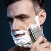 Electric Razor for Men Face, Bazivve Electric Shavers for Men, Foil Shaver with 3 Adjustable Speeds, Rechargeable Waterproof Close Shave Trimmer with LED Display for Face/Beard/Head Shavers (Silver) view 2