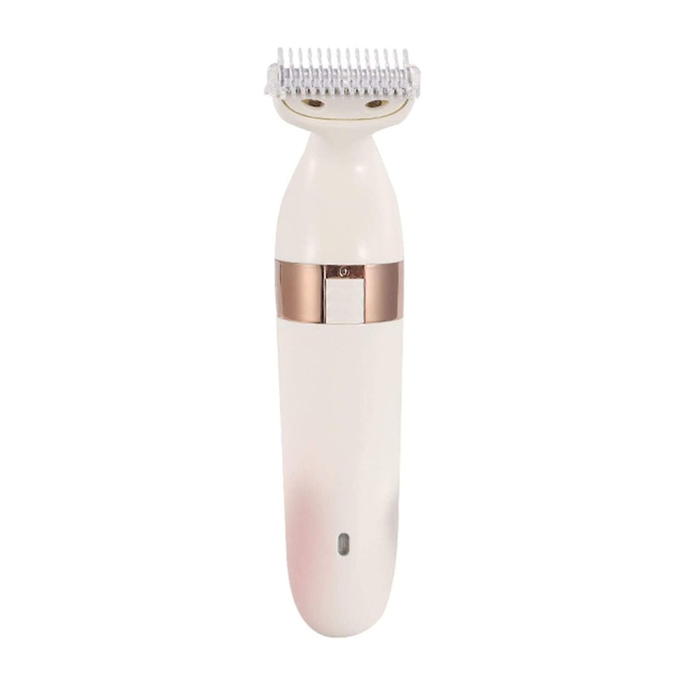 Electric Epilator for Women Painless 2 in 1 Wet Dry Lady Shaver,Portable Waterproof USB Rechargeable Razor Bikini Trimmer for Legs Underarms Armpit Face