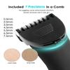 Manscaper for Men, Groin Trimmer for Men and Women, Body Hair Trimmer and Ball Trimmer with Light, Pubic Hair Shaver, Manscape Kit, 7 Precisions, Waterproof Wet / Dry Grooming, 240 Minutes Shaving view 4
