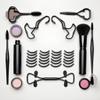 24Pcs Black Rubber Makeup Tool Accessories Eyelash Curler Replacement Pads for Lady view 2