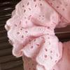 JazSwirl Oversized Scrunchies for Women, Extra Large Scrunchies for Women, Jumbo Hair Ties Scrunchies for Thick Hair, Giant Hair Scrunchies, Big Hair Scrunchies, XL XXL Scrunchie (Pink) view 4