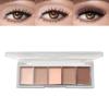 5 Colors Neutral Nude Palette Makeup Palette for Women Brown Eyes, 5 Natural Brown Cool-Toned Nude Taupe Eye Shadows Velvety Matte Finish Natural Look Day to Night,Long Lasting All Day (01) view 2