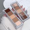 5 Colors Neutral Nude Palette Makeup Palette for Women Brown Eyes, 5 Natural Brown Cool-Toned Nude Taupe Eye Shadows Velvety Matte Finish Natural Look Day to Night,Long Lasting All Day (01) view 4