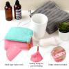 2 Pack Soap Savers for Bar Soap Exfoliating Net Mesh for Shower Holder Mesh Foaming bag for Bath and Shower(2 Colors, 5.5 x 3.5 In) view 4