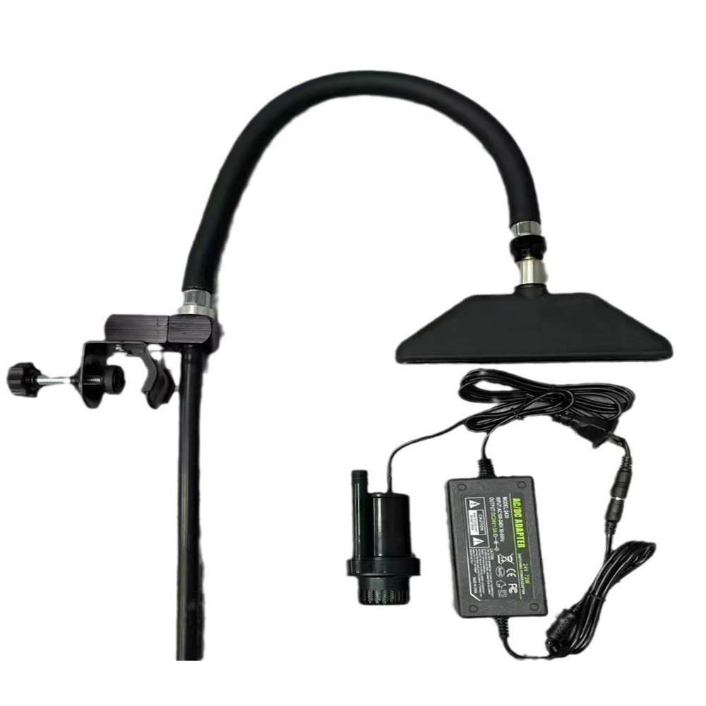 Head Spa Equipment - Portable Water Therapy Waterfall Rack for Shampoo Bowl, Hair Salon Water Circulation System, Massage Sink Shower Head