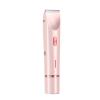 2-in-1 Women's Body Shaver Ceramic Blades Hypoallergenic Trimmer Waterproof Bikini Underarm Leg Hair Remover(Pink) view 1