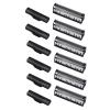 3Set Clipper Foil Blade Fit for Kemei Km-1102 Clipper Electric Shaver Parts Net Silver view 1