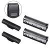 3Set Clipper Foil Blade Fit for Kemei Km-1102 Clipper Electric Shaver Parts Net Silver view 2