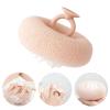 2-in-1 Sunflower Shower Sponge with Suction Cup | Exfoliating Bath Sponge for Soft Skin | Hypoallergenic & Eco-Friendly Body Scrubber for Spa-Like Luxury (Meat Pink) view 1