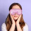 2-Piece: Cooling Beads Eye Mask & Rose Quartz Facial Roller Skincare Set view 4