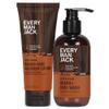 Every Man Jack Men's Beard + Face Wash & Lotion Set - Subtle Aged Bourbon Scent - Naturally Cleanse and Condition Your Beard & Skin view 1