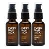 Every Man Jack Beard Oil Gift Set for Men  Full Size 3-pack - Sandalwood, Vanilla + Cedar & Aged Bourbon Scents  Softens Beard + Adds Shine - Naturally Derived w/Shea Butter  1 fl oz (3 Pack) view 1