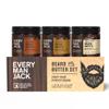 Every Man Jack Beard Butter Gift Set for Men  Full Size 3-Pack Variety with Sandalwood, Vanilla + Cedar & Aged Bourbon Scents  Naturally Derived with Shea Butter & Coconut Oil  4 oz (3 Pack) view 1