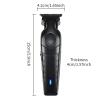 Electric Shaver - Beard Trimmer for Men, Cordless Grooming Razor | Powerful Rechargeable Clippers for Mustache, Face, Head & Body, Portable Hair Trimmer for Smooth Shave & Precision Styling view 2