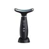 Face Massager -4 Color Red-Light-Therapy for Face and Neck for Wrinkles, Double Chin, Vibrating Facial Massager with Thermals (Cold-Hot-Black) view 1