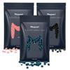 Maxpearl Hard Wax Beads, Pack of 3 Hair Removal Wax Beans Refill - Brazilian Waxing, Face, Eyebrows, Underarms, Bikini, Arms, Chest, Back, Legs, 10.5oz (Green/Pink/Black) view 1