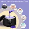 Maxpearl 2.5LB Hard Wax Beads for Hair Removal, Natural Lavender Formula - Brazilian Waxing, Sensitive Skin, Face, Underarms, Legs, Back, Chest and More, with 20 Wax Sticks, Purple view 3