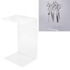 5 Hole Clear Multifunctional Salon Scissors Holder Rack, Acrylic Desktop Organizer, for Combs, Small Scissors, and Razors view 3
